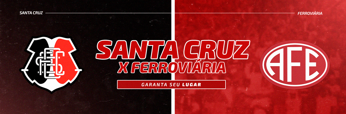 Santa Cruz x Ferroviária / Brasileirão série C